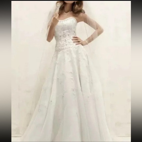 NWT Oleg Cassini CT258 (retail $1,150) Size 16 - Picture 2 of 12